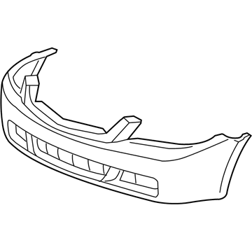 Acura 04711-SEC-A91ZZ Face, Front Bumper (Dot)