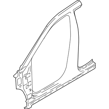 Hyundai 71110-J9A00 Panel Assembly-Pillar Outer, LH