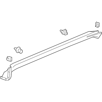 Honda 71850-SZA-A01 Gar Asy L, Side Sill