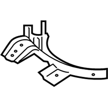 Kia 658512S000 Member Assembly-Rear Floor Center