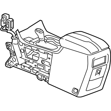 GM 84244858 Console Assembly