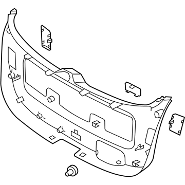 Kia 817501U000H9 Panel Assembly-Tail Gate