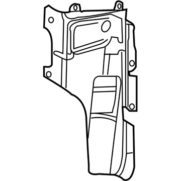 Mopar 55277011AD Shield-Fender