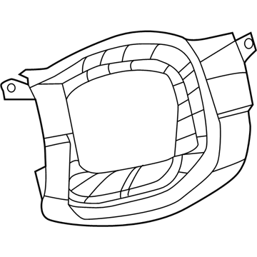 Mopar 5ZB90DX9AA SHROUD-Steering Column SHROUD