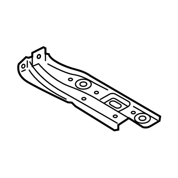 BMW 51-64-7-357-221 Holder, Supplementary Cooler, Bottom Left