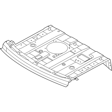 Hyundai 69300-L1010 Panel Assembly-Rear Package Tray