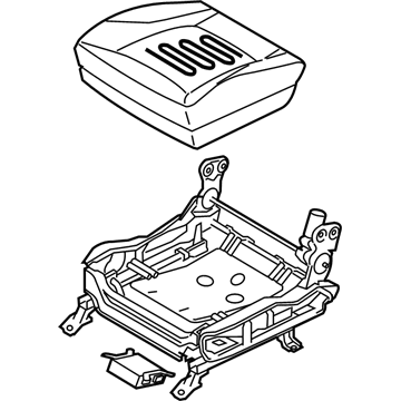 Kia 881003F700716 Cushion Assembly-Front Seat