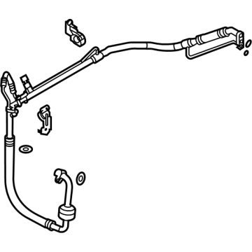 Hyundai 97777-BY100 TUBE ASSY-SUCTION & LIQUID