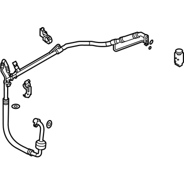 Hyundai 97775-BY100 TUBE ASSY-SUCTION & LIQUID