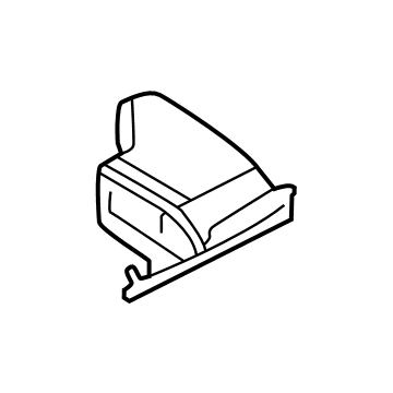 BMW 51-16-7-943-206 FOLDING BOX, DRIVER'S SIDE