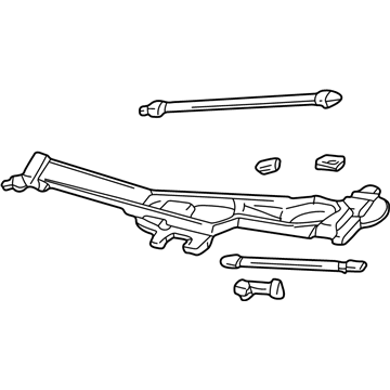 Acura 76530-SL0-A01 Link, Front Wiper (Lh)