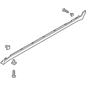 Kia 877512K000 MOULDING Assembly-Side S