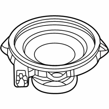 Kia 96380F6200 Sub Woofer Speaker Assembly