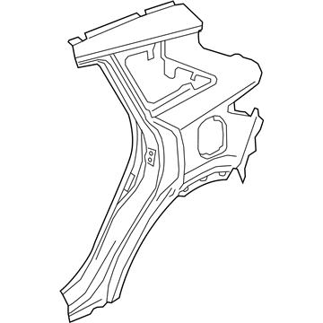 Infiniti G8101-5NAMA Fender Assembly-Rear, LH