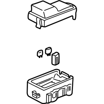 Honda 38230-SX8-J81 Box Assembly, Abs Fuse