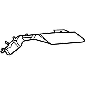 Mopar 4806230AD Bracket-FASCIA Support