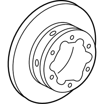 Mopar 5104562AA Brake Rotor