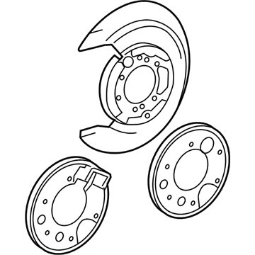 Mopar 5139223AA Plate-Brake Backing