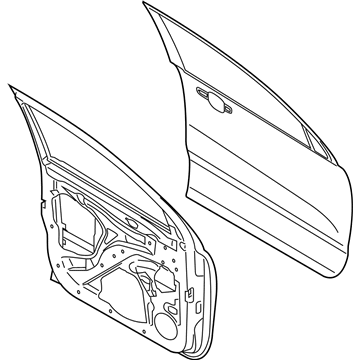 Ford KB3Z-2120124-A Door Shell