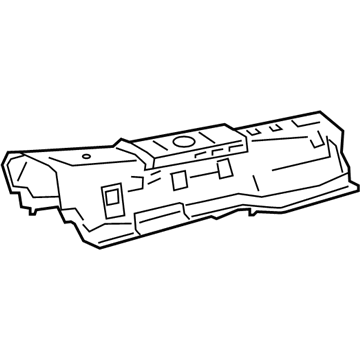 Lexus 58013-11900 Panel Sub-Assembly, Front Floor