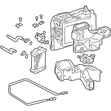 Toyota 87150-0C021 Heater Assembly