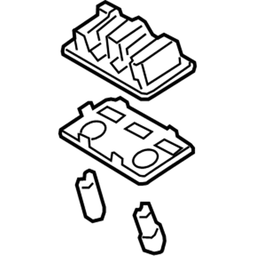 Toyota 81260-52120-B0 Map Lamp Assembly