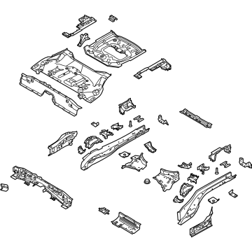 Ford LX6Z-7811215-K PAN ASY - FLOOR