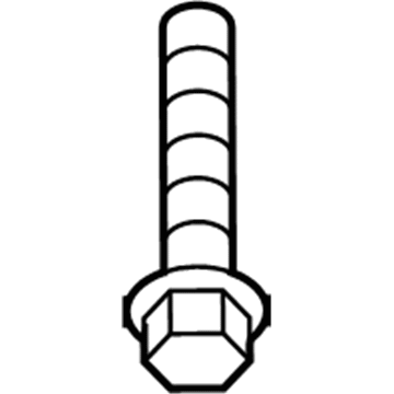 Mopar 6505961AA Bolt-HEXAGON Head