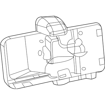 Mopar 68064720AA Bracket-License Lamp