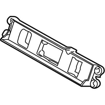 Kia 937012K100WK Bezel-Lower Crash Pad Switch Mounting