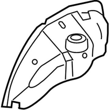 BMW 41-14-7-044-072 Right Rear Inner Wheelhouse