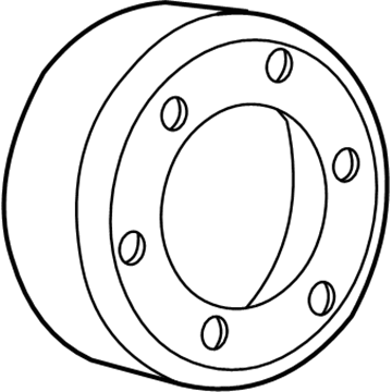 Mopar 53032861AA Pulley-Water Pump