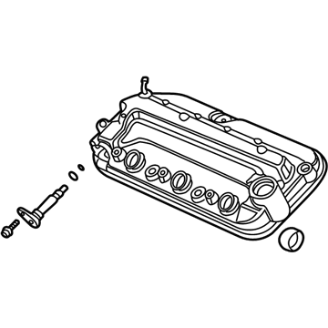 Acura 12310-RL8-A00 Cover Assembly, Front Cylinder Head