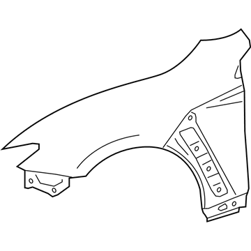 Lexus 53811-24250 Panel, FR Fender, RH