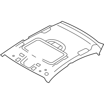 Hyundai 85321-2L210-4W Headlining Assembly