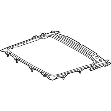 Lexus 63107-76010 Reinforce Sub-Assembly