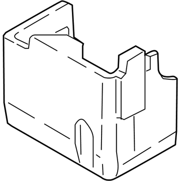 BMW 61-13-9-354-592 Equipment Insert, Auxiliary Battery