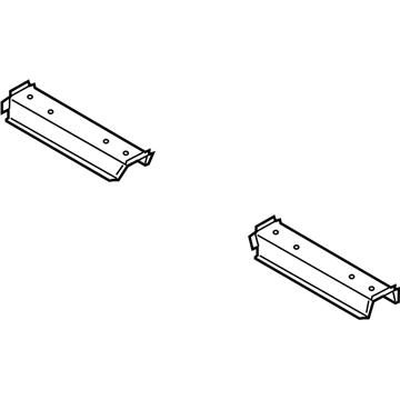 Ford LX6Z-7810672-A RAIL - ROOF RACK CROSS