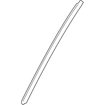 BMW 51-21-7-456-029 STRIP, COLUMN A LEFT