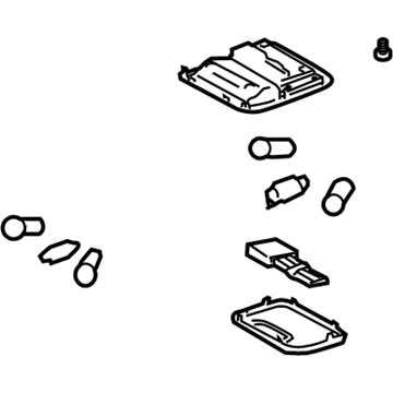 Lexus 81260-48140-B0 Lamp Assy, Map