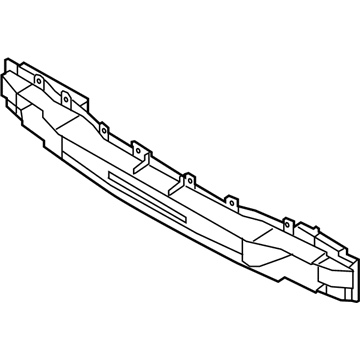 Hyundai 86631-C2100 Beam-Rear Bumper