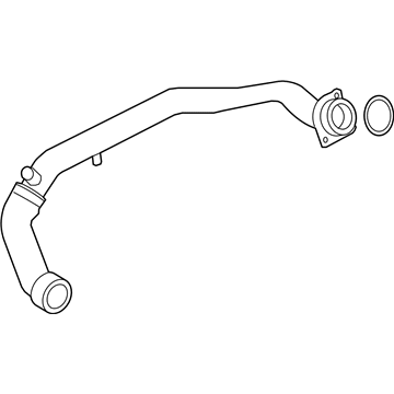 BMW 11-53-7-588-880 Line, Engine Feed-Coolant Pump