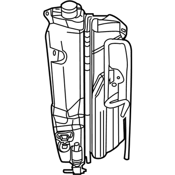 Mopar 68020935AE Bottle-COOLANT Recovery