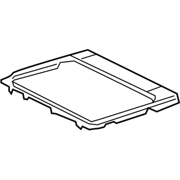 Lexus 63142-50040 Reinforcement, Roof Panel, NO.2