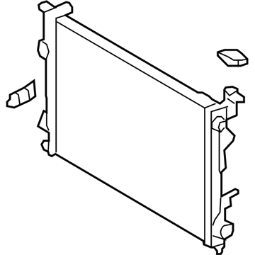 Hyundai 25310-4R000 Radiator Assembly