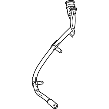 BMW 16-11-5-A34-3A1 PLASTIC FILLER PIPE