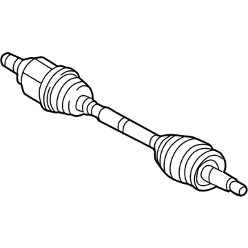 Kia 49500P4800 Shaft Assembly-Drive, LH