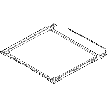 Hyundai 81610-S8100 Panorama Roof Frame Assembly