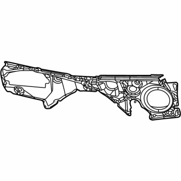 Mopar 68360742AB SILENCER-Dash Panel