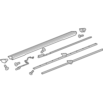 GM 84540920 Step Bar Assembly